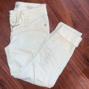 Seven7 Pale Yellow Jeans